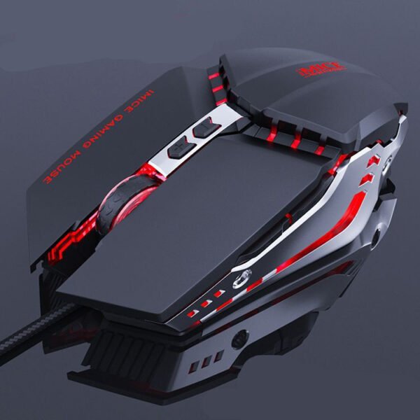 Colorful RGB Breathing Light Gaming Silent Gaming Mouse - Image 8