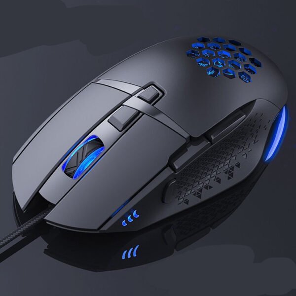 Colorful RGB Breathing Light Gaming Silent Gaming Mouse - Image 3