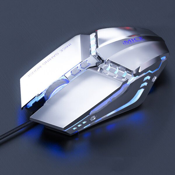 Colorful RGB Breathing Light Gaming Silent Gaming Mouse - Image 10