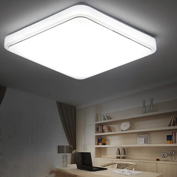 Simple Square Lighting Ceiling Lamp, Living Room Bedroom Lighting Ceiling Lamp - Image 6