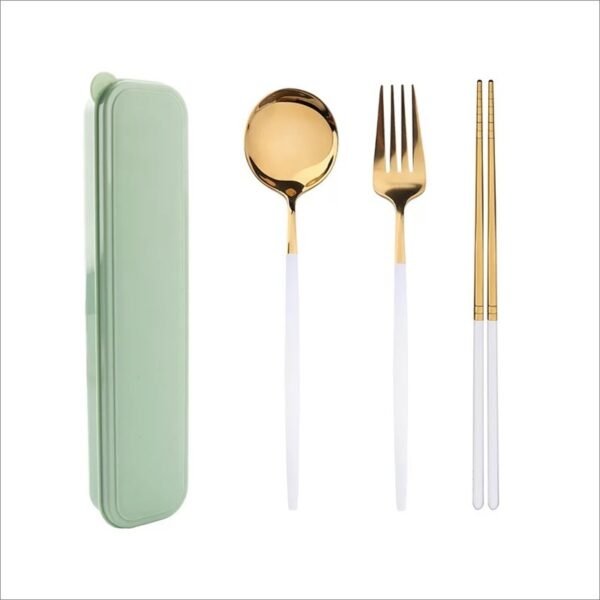 Cutlery Knife Fork Spoon Dinnerware Set With Box Household Dinner Tools - Image 3