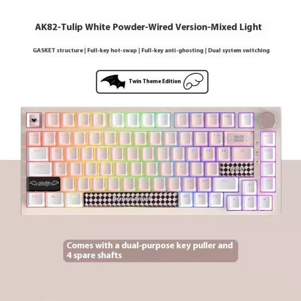 Creative Color Gaming Home Office Keyboard - Image 6