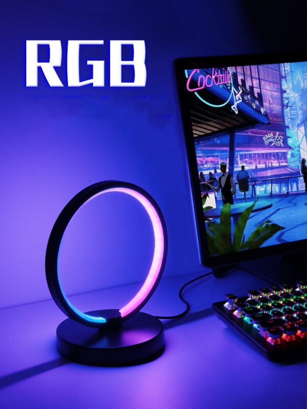 Atmosphere Desk Lamp Bedroom RGB Gaming Colorful Creative