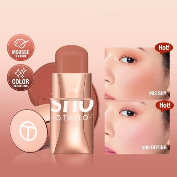 Vital Smooth Blush Cream Toning And Brightening Natural Nude Blush Stick