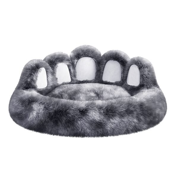 Cute Dog Bear Paw Shape Dog Bed, Dog Beds & Furniture For Small And Medium Dogs, Cozy Plush Cute Cat Beds For Indoor Cats - Image 3