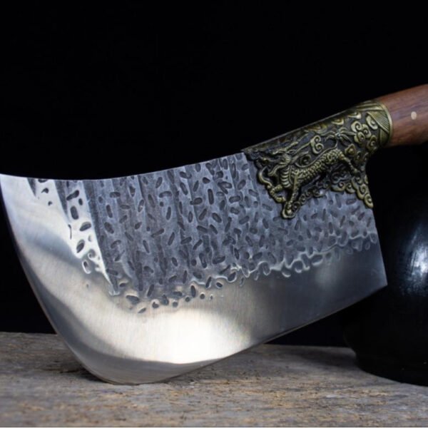 Household Bone Chopping Hand-forged Kitchen Knife Dual-use Knife Ghost Hand Made Chef Knives - Image 2