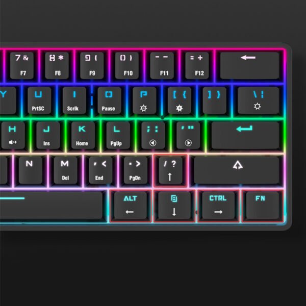 Wireless Bluetooth Keyboard Colorful PBT Keycaps Mechanical Keyboard - Image 7