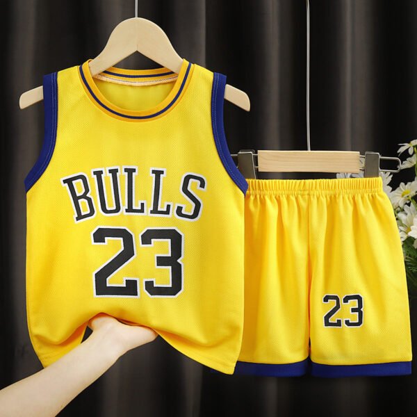 Children's Clothing Sports Basketball Wear Children's Clothing Boys' Suit - Image 5