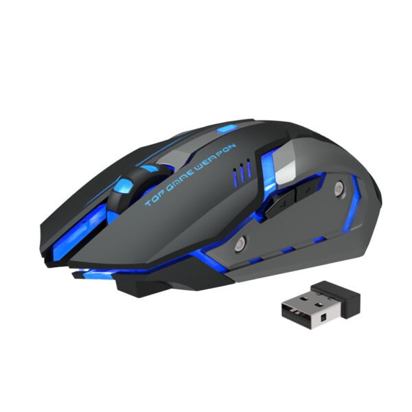 Wireless Charging Silent Gaming Mouse Machinery - Image 4