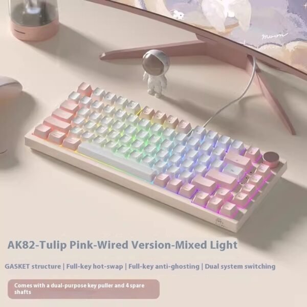 Creative Color Gaming Home Office Keyboard - Image 8