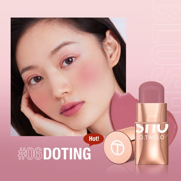 Vital Smooth Blush Cream Toning And Brightening Natural Nude Blush Stick - Image 7